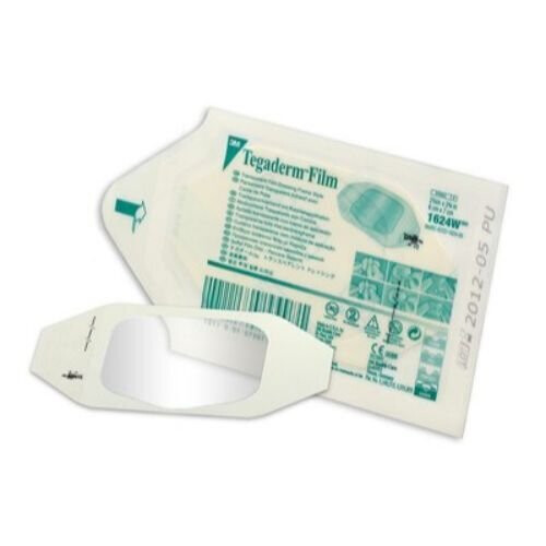 3M 3m Tegaderm Film Dressing 6cm x 7cm x100 Pack