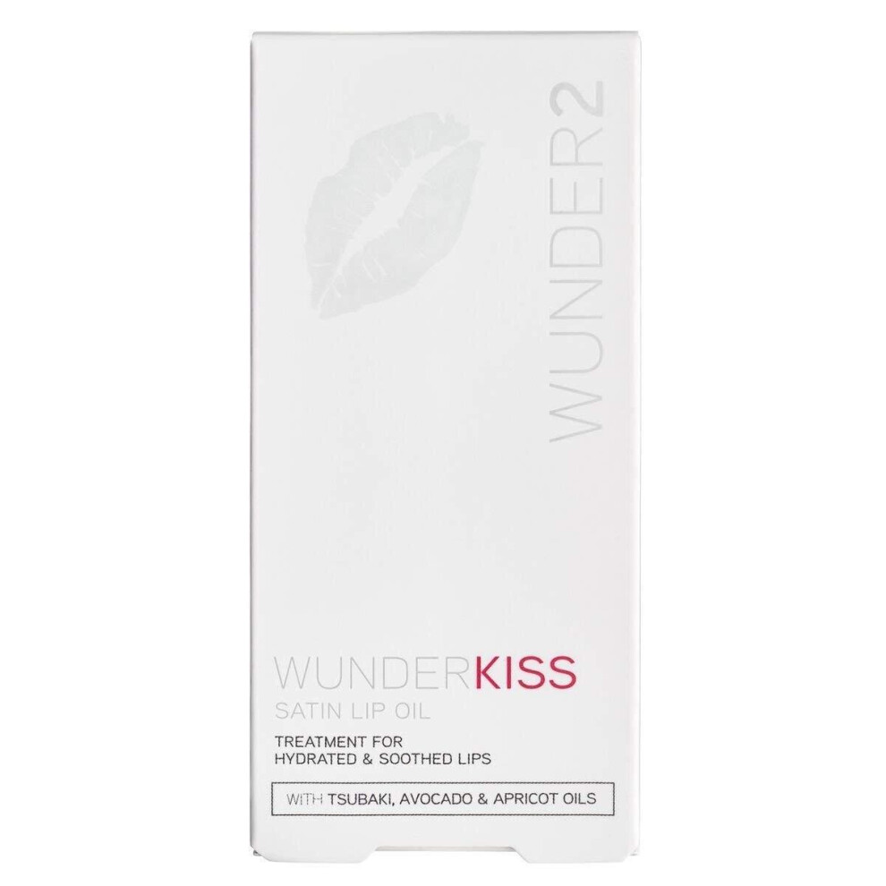 Wunder2 Wunderkiss Satin Lip Oil Anti Aging Lip Balm, Moisturize