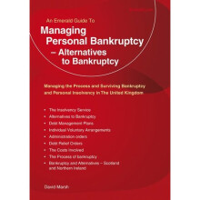 Managing Personal Bankruptcy - Alternatives To Bankruptcy