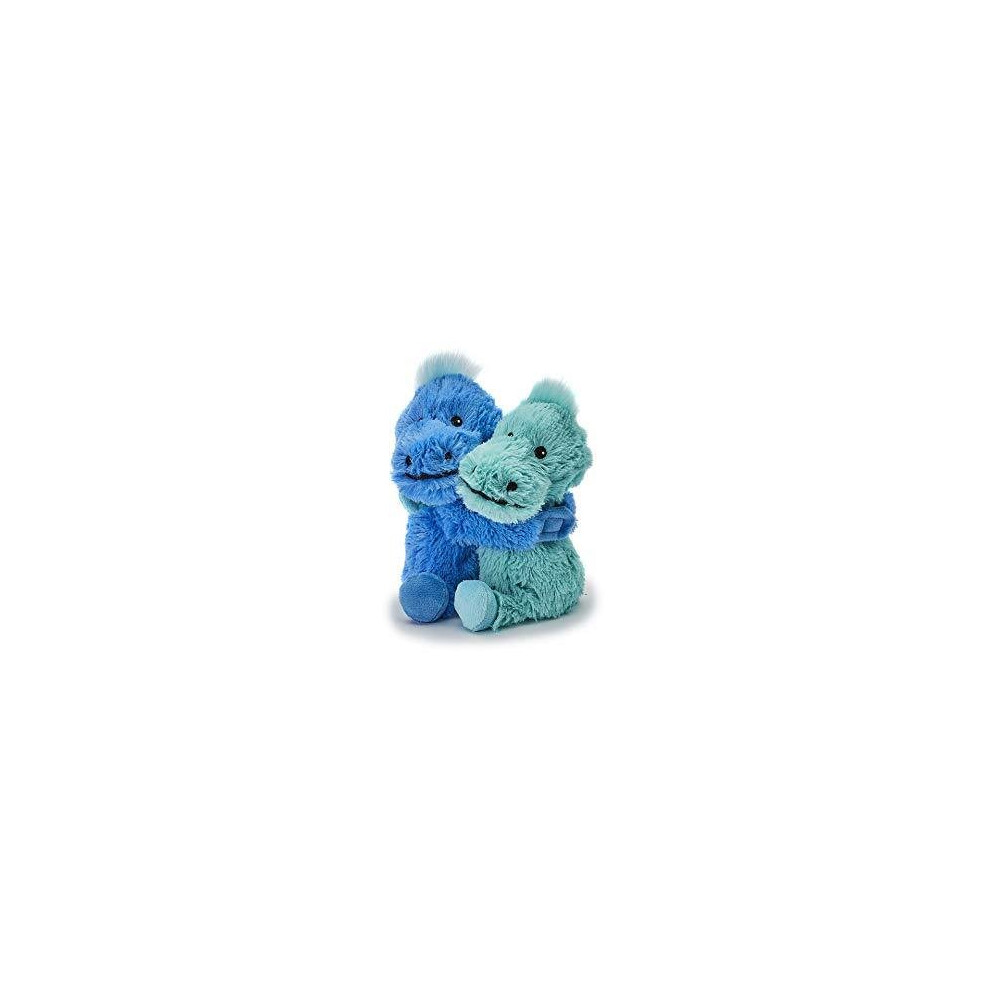 Microwavable Heatable Hot Cold Heat Pack Soft Toys Warm Hugs Pair Dinosaurs 9"" - Image 4