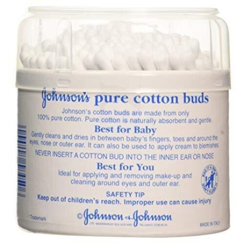 Johnson's Veterinary Johnson's Cotton Buds (200 Buds) - Pack of 6 1
