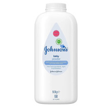JOHNSON'S Baby Powder 500 g, with Purified Talc, Designed for Delicate Skin, Leaves Babies' Skin Comfortable and Dry