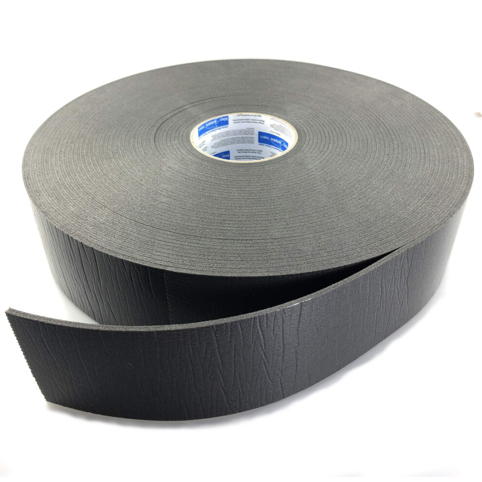 Acoustic/Soundproofing Resilient Tape - Stud Work/Joist Isolation Strips 4mm Thick 30m (50mm)