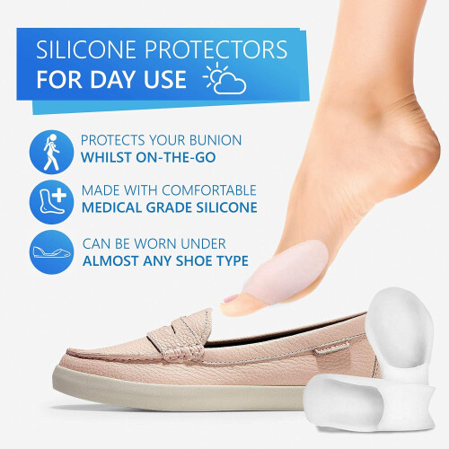 Sports Laboratory Bunion Correctors Day & Night Kit, 2X Bunion Splints