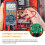 AstroAI Digital Multimeter, TRMS 4000 Counts Volt Meter Manual and Auto Ranging; Measures Voltage Tester, Current, Resistance, Continuity, Frequency 4