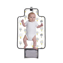 Baby Polar Gear Flip and Fold Changing Mat - Super-Compact with a Handy Integrated Pocket - Small Enough to fit in a Handbag or Backpack - Portable,