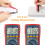 AstroAI Digital Multimeter, TRMS 4000 Counts Volt Meter Manual and Auto Ranging; Measures Voltage Tester, Current, Resistance, Continuity, Frequency 3