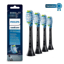 Philips Sonicare Premium Plaque Defence BrushSync Enabled Vervangende Opzetborstels, 4pk Zwart - HX9044/33