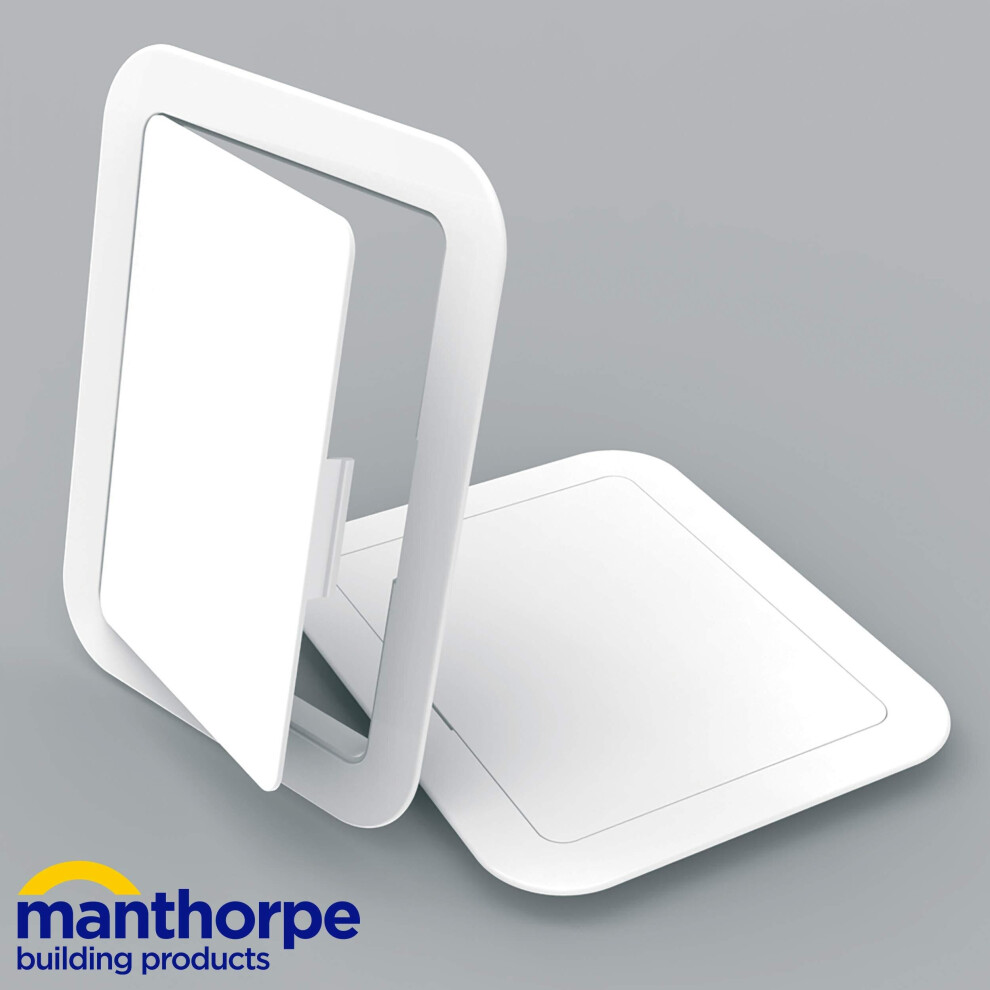 Manthorpe Gl100 White Plastic 150Mm X 200Mm Access Panel Inspection Hatch 5038108011845