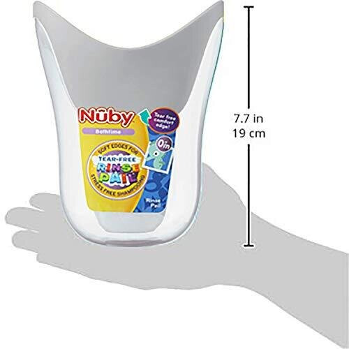 Nuby Nuby Tränenfreier Ausspül-Eimer, Aqua, 5 Zoll (Packung mit 1) 1