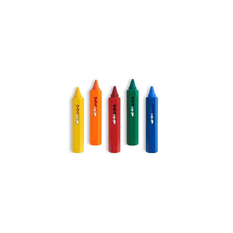 Munchkin Bath Time Toy Crayons - Multi-Coloured, Pack of 5