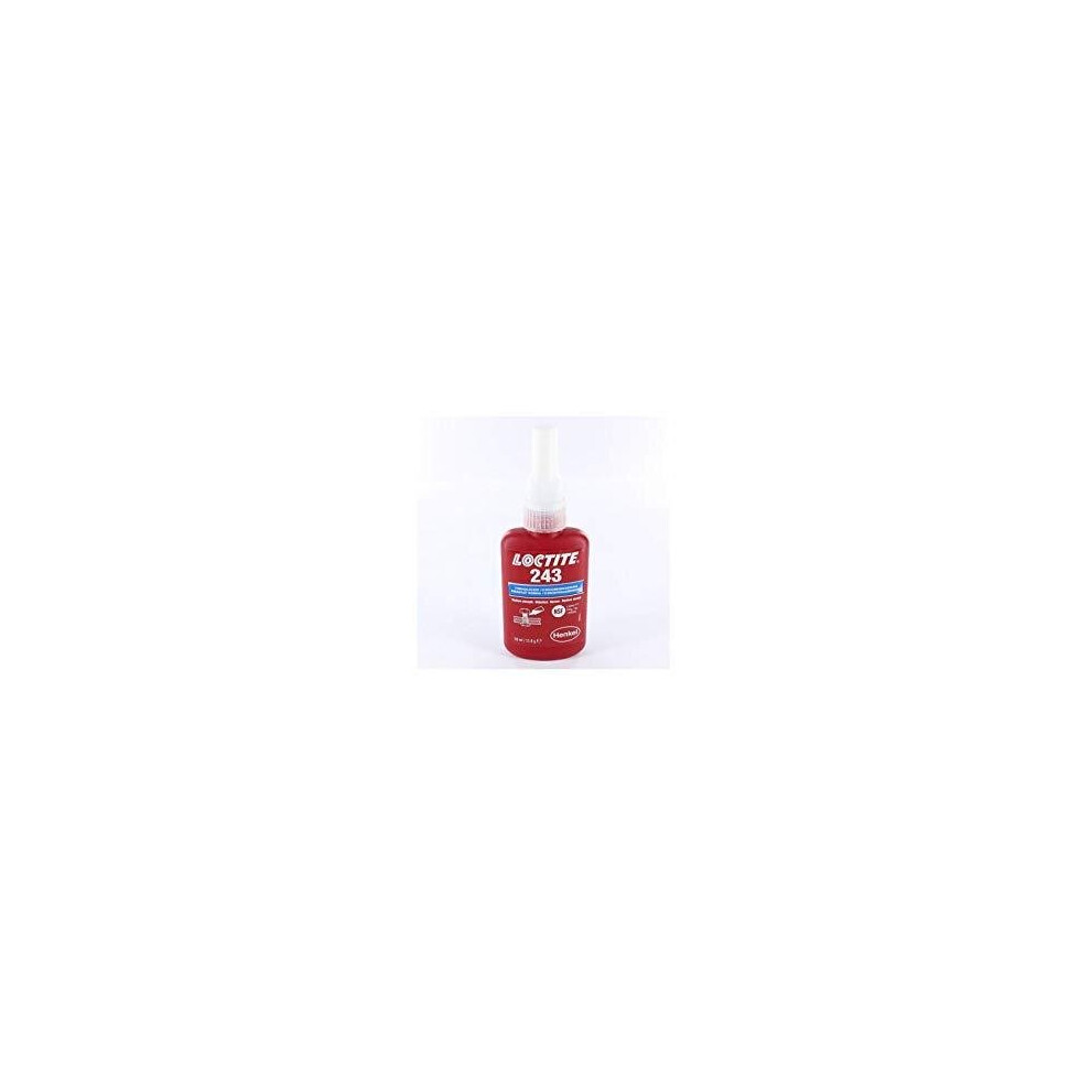 Loctite 243 x 50ml Medium Strength Oil Tolerant Threadlocker