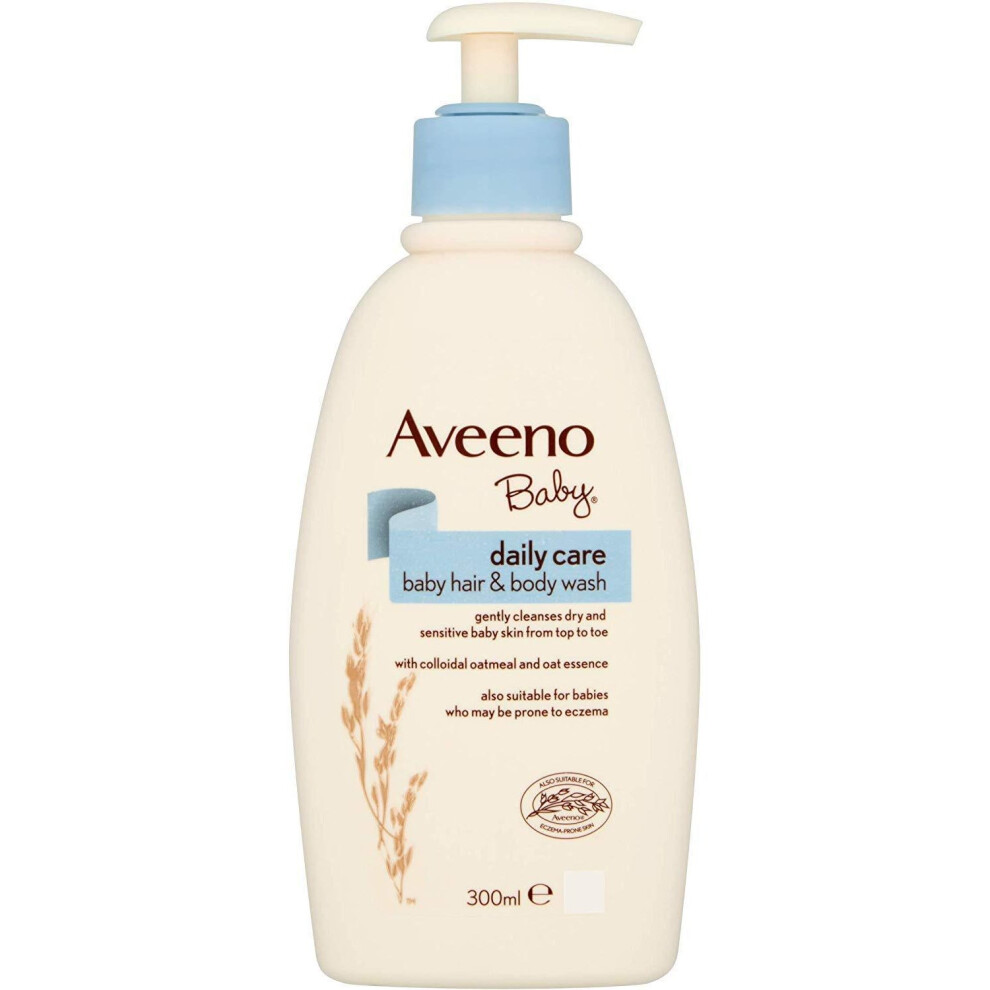 Aveeno Baby Daily Care Hair & Body Wash 300 ml