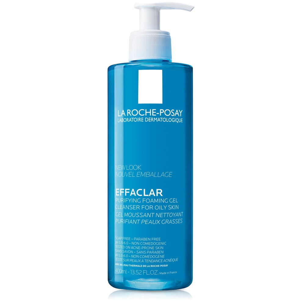 La Roche Posay Effaclar Purifying Foaming Gel for oily sensitive skin 400ml