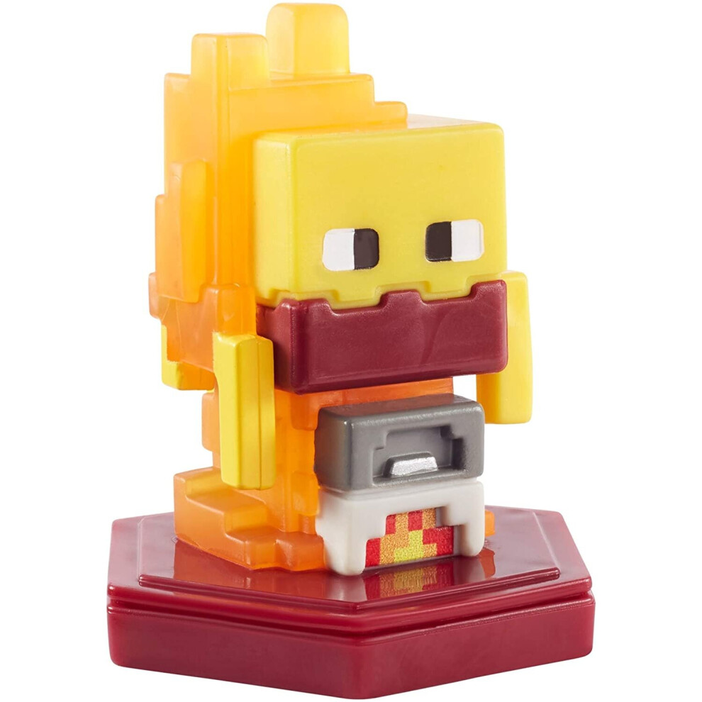Mattel Minecraft: Earth Boost Minis - Smelting Blaze Figure Pack