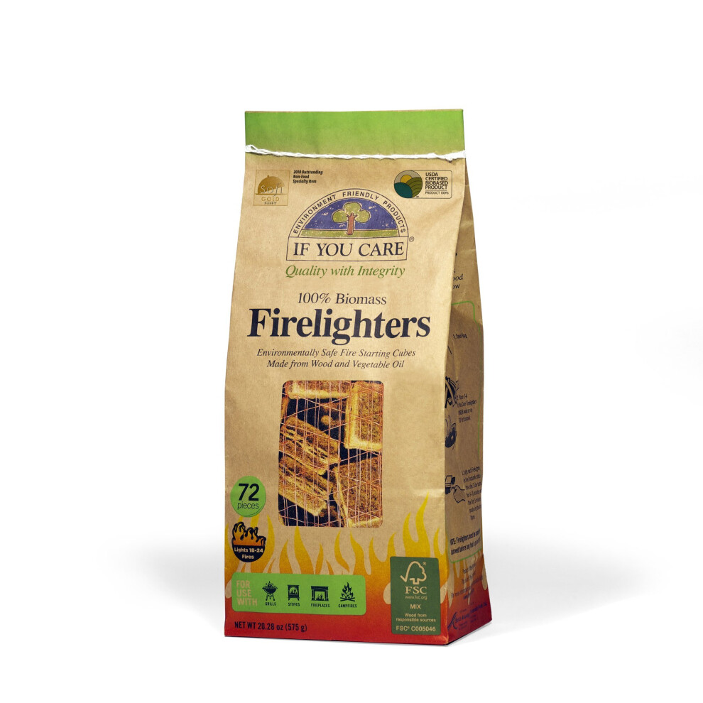 If You Care, Firelighters, 72 Pieces