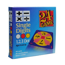 24 Game: 48 Kaart Deck - Wiskunde Spel met ??ncijferige Kaarten voor Kinderen en Volwassenen