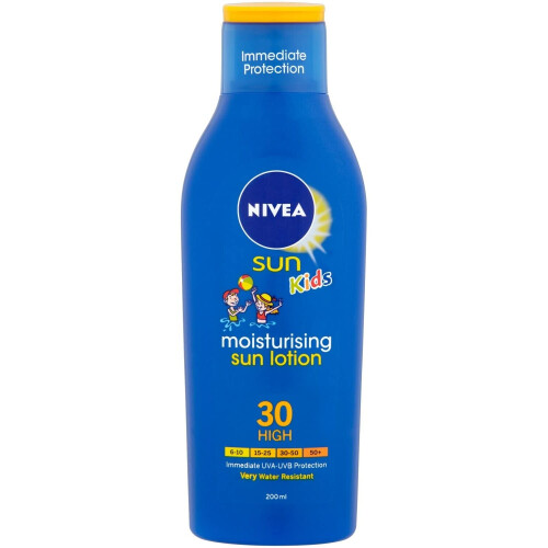 NIVEA Kids by Nivea Sun Lotion SPF30 200ml