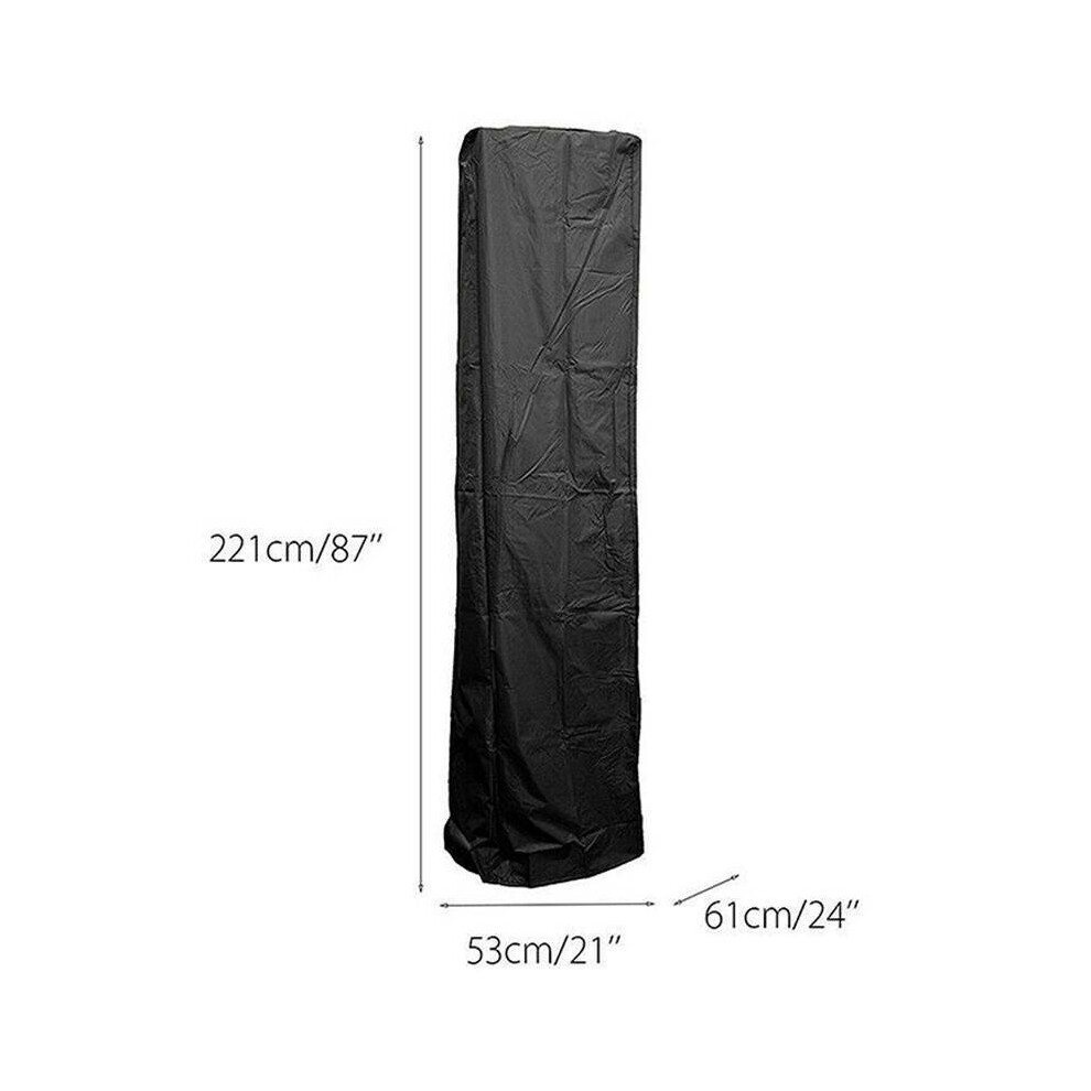 Portable Gas Pyramid Patio Heater Garden Outdoor Waterproof Furniture Cover