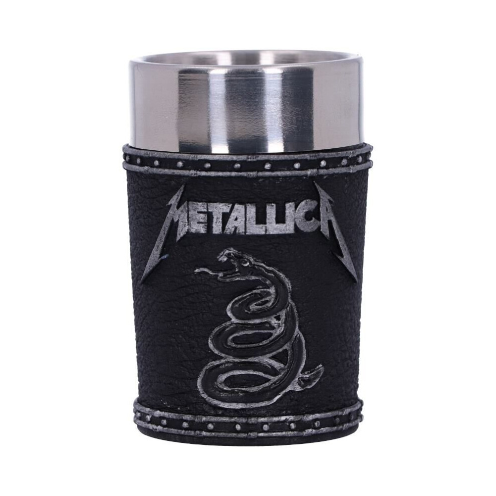 Nemesis Now Metallica - The Album - Shot Glass - Officially Licensed Black