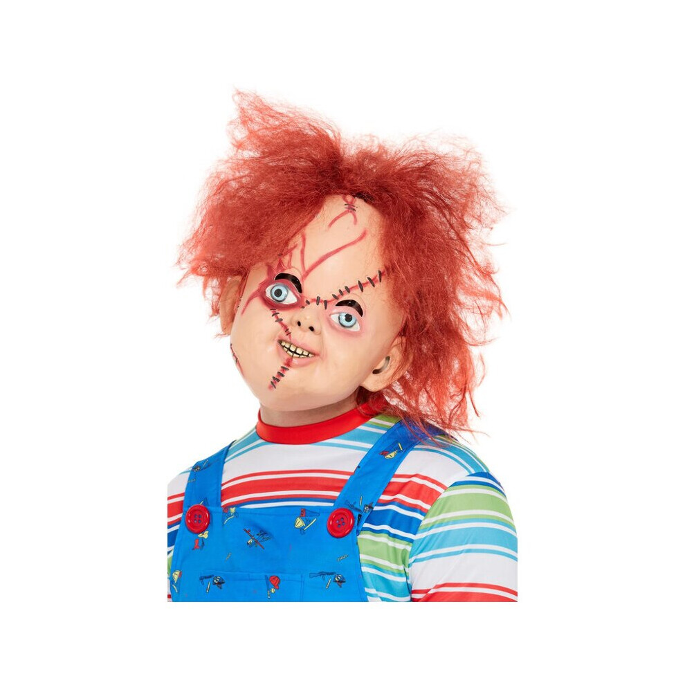 Smiffy's Mens Chucky Latex Mask Multicoloured