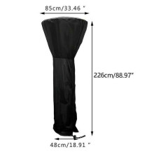 (226 x 85 x 48 CM) Heavy Duty Waterproof Gas Patio Heater Cover Outdoor Garden Weather Protector