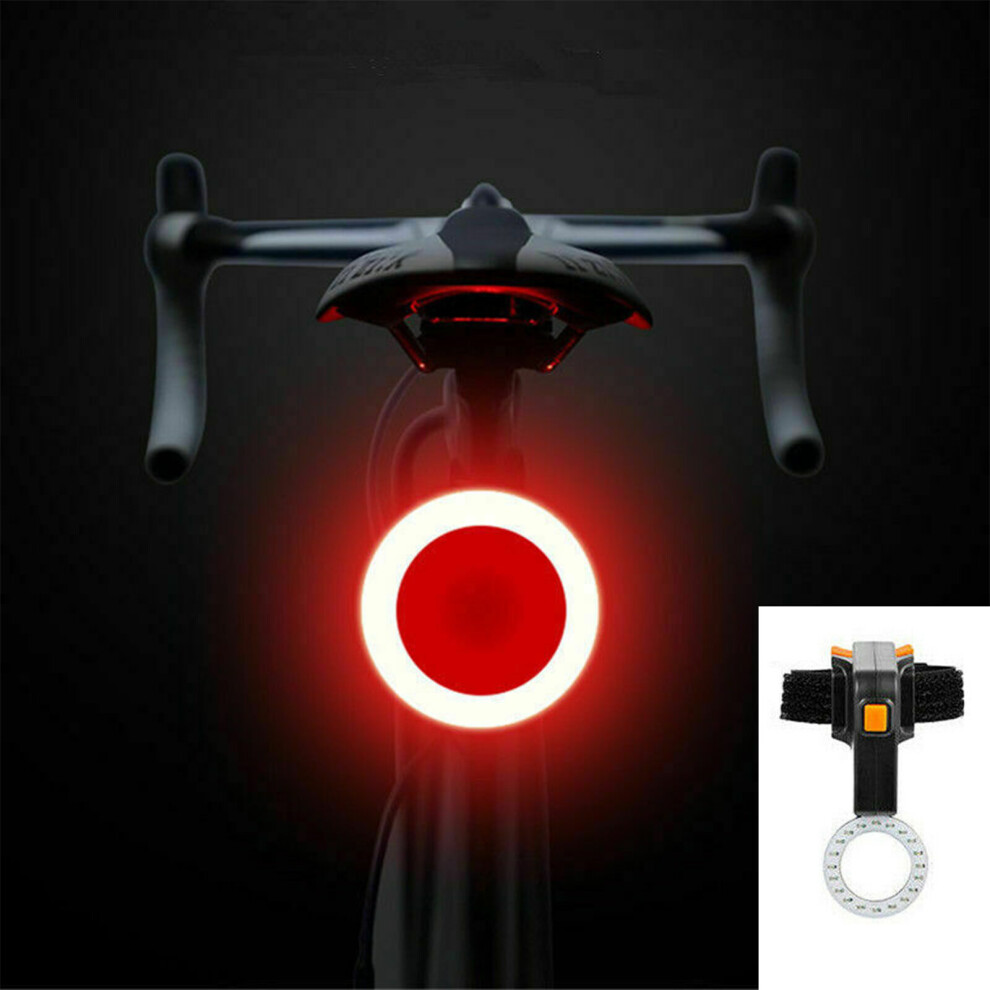 USB Charging Night Riding LED Warning Tail Lights Mountain Headlights