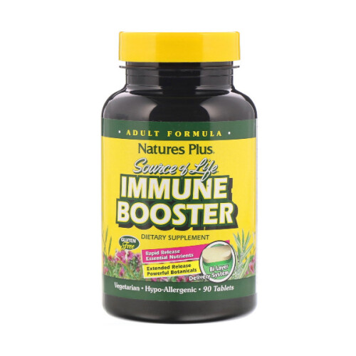NaturesPlus, Source of Life, Immune Booster, 90 Tabletten