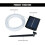 (Warm white) 5M 100LEDs Solar Powered LED RGB Light Strip Tape 5