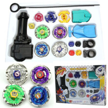 Beyblade Fight Master Top Set Spinning Metal Fusion 4D Launcher Set Gift