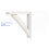 (400mm x 400mm) Strong Plastic Gallows Brackets 1