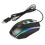 (Black) Gaming Keyboard Mouse Set Rainbow LED Wired USB For PC Laptop PS4 Xbox 3