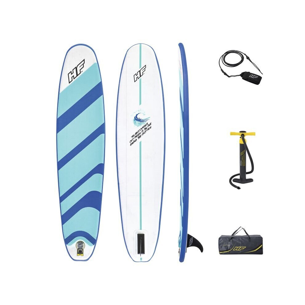 Bestway Hydro-Force Compact Surf Board Inflatable Set, 8ft BW65336