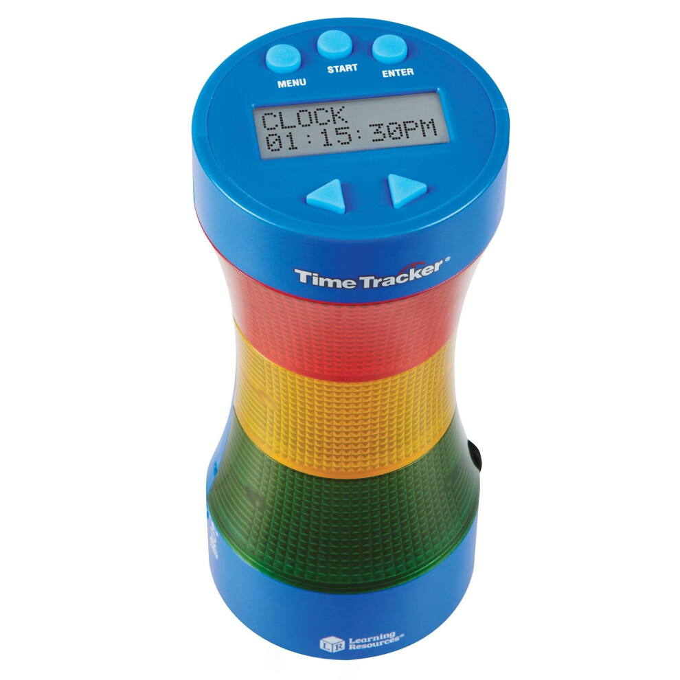 Learning Resources Time TrackerÂ® Visual Timer & Clock