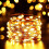 33ft 100 LED Solar-Powered String, 8 Twinkle Modes Warm White Fairy φώτα 2