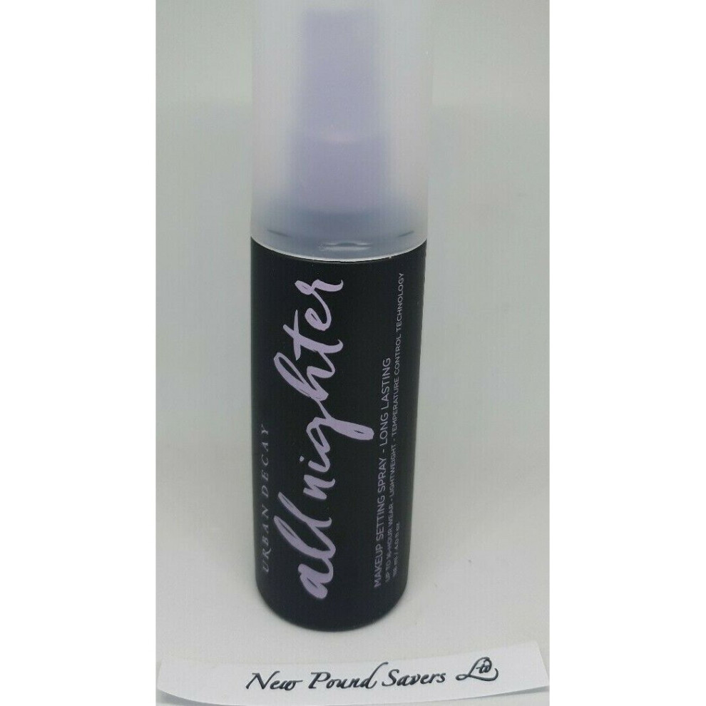 Urban Decay Setting Spray All Nighter Long Lasting Makeup 118 ml Brand New