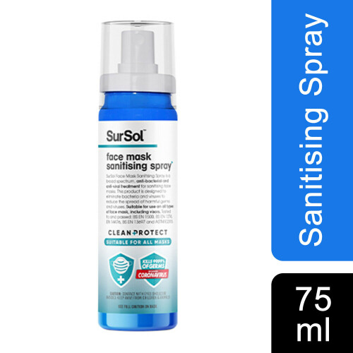 SurSol Face Mask Sanitising Spray (75ml)