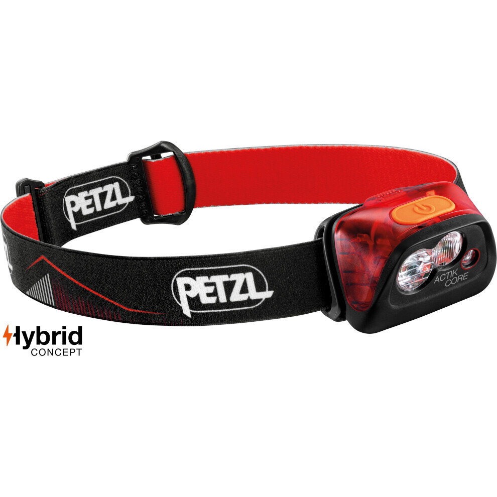 Petzl Actik Core Light 450 Lumen Red