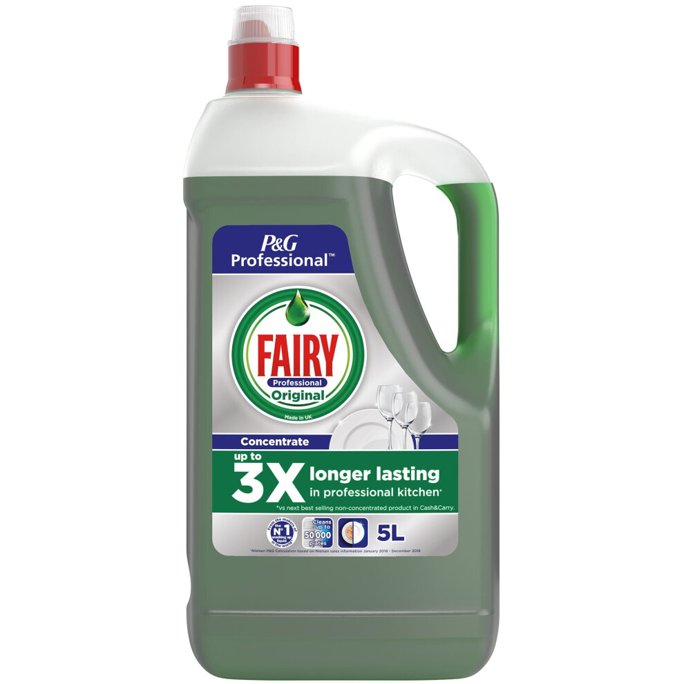 Fairy Professional Original Concentrate Washing Up Liquid - 2X5ltr