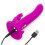 Happy Rabbit Purple Silicone Vibrating Strap-On Harness Set - 15 Modes, USB Rechargeable, Waterproof 4