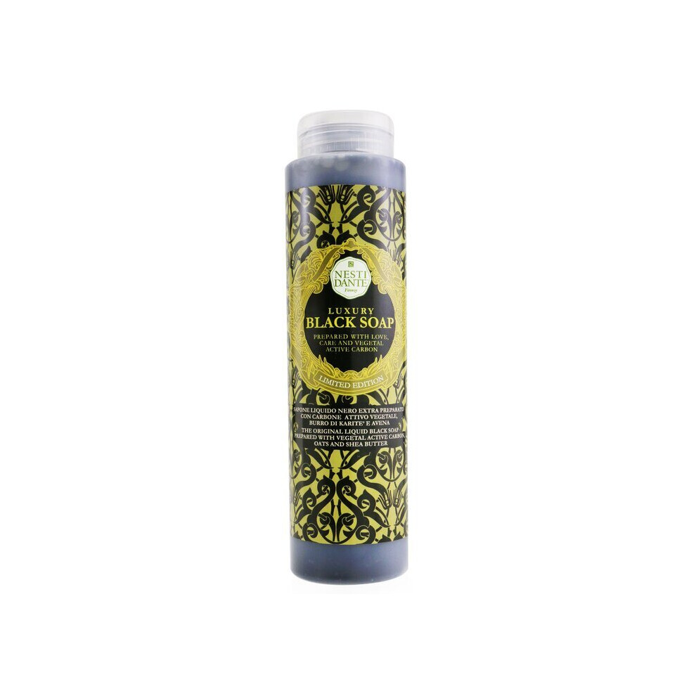 Luxury Liquid Black Soap With Vegetal Active Carbon (shower Gel) (limited Edition) - 300ml/10.2oz