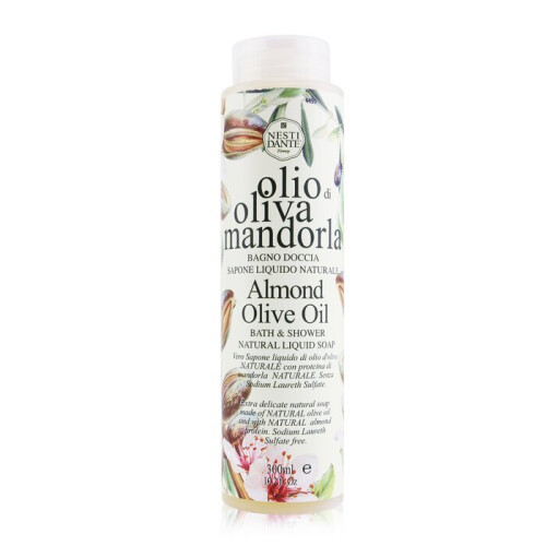 Nesti Dante Bath & Shower Natural Liquid Soap - Almond Olive Oil - 300ml/10.2oz