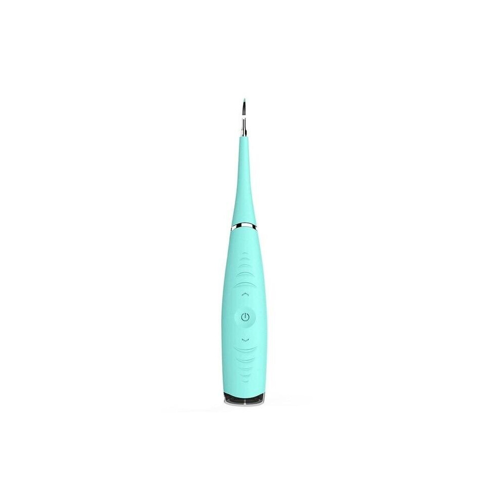 (teeth whiting Green) Portable Electric Sonic Dental Scaler Tooth Calculus Remover Tooth Stains Tartar Tool Dentist Whiten Teeth Health Hygiene white