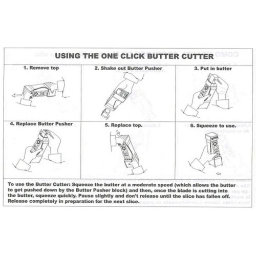 2~3 delivery day One Click Butter Cutter 1