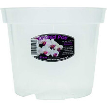 Clear Orchid Pot 21 cm