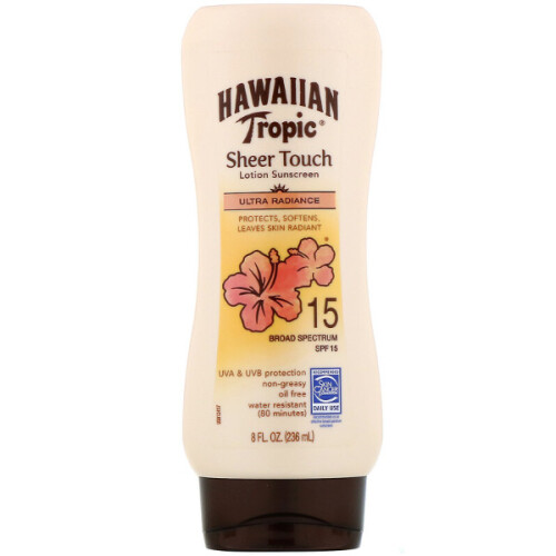 Hawaiian Tropic Hawaiian Tropic, Sheer Touch, Lotion Sunscreen, SPF 15, 236ml