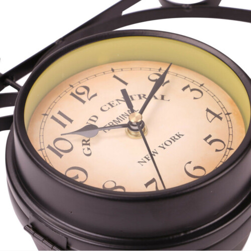 Outdoor Grand Central Terminal DoubleSided Wall Clock on OnBuy