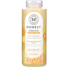 The Honest Company, Gentle Dagelijks Bubbels Bad, Zoet Oranje Vanille, 12 fl oz (355 ml)