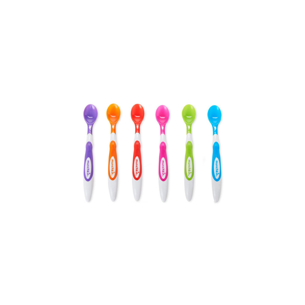 Munchkin 6 Soft Tip Baby Spoons