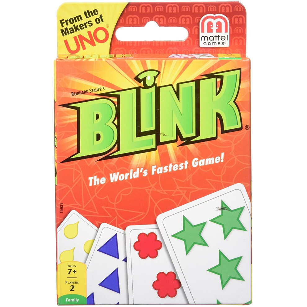 Mattel Games Blink The Worlds Fastest Card Game